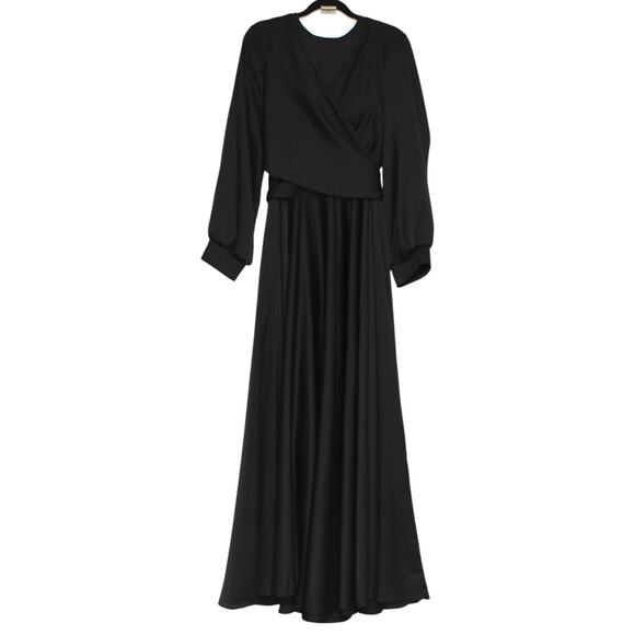 Modest Hijabi Friendly Long Sleeve Maxi Formal Dress Size XL - Picture 2 of 7